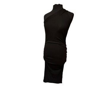 NWT! Michael Stars Los Angeles Opaline midi Dress Ultra Rib Size M